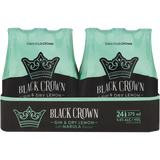 Black Crown Gin & Dry Lemon with Marula Flavour Spirit Cooler 24 x 275ml