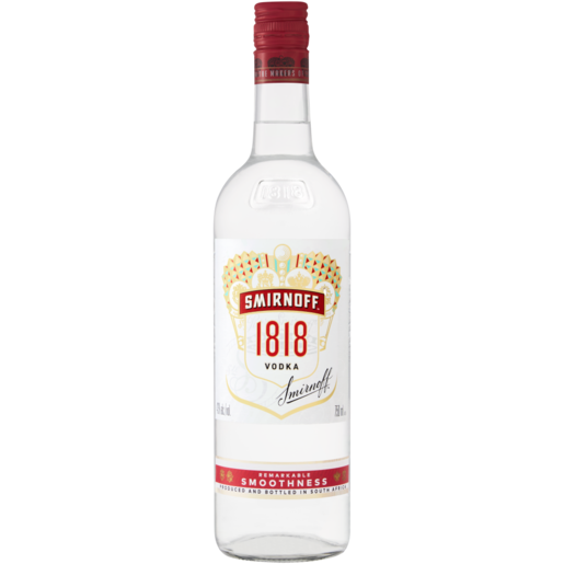SMIRNOFF 1818 VODKA 750ml