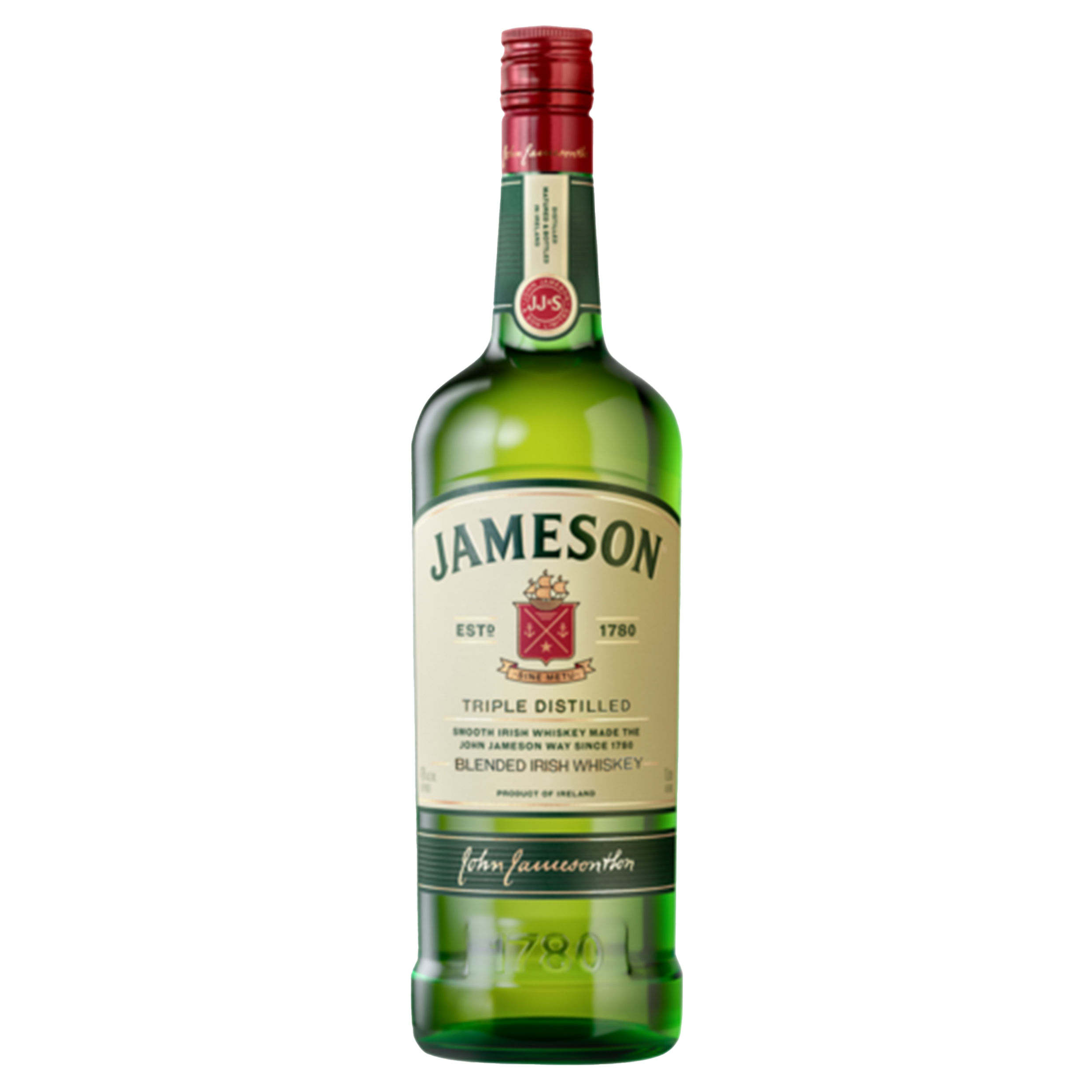 Jameson Blended Irish Whiskey Bottle 1L