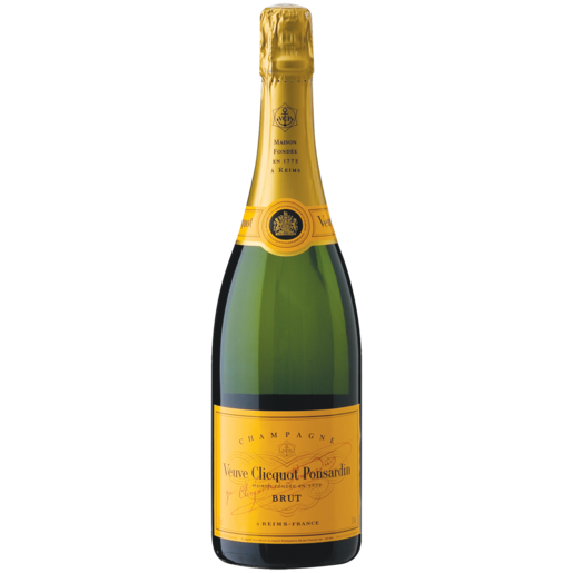 VEUVE CLICQUOT BRUT YELLOW LABEL CHAMPAGNE 1X750ML