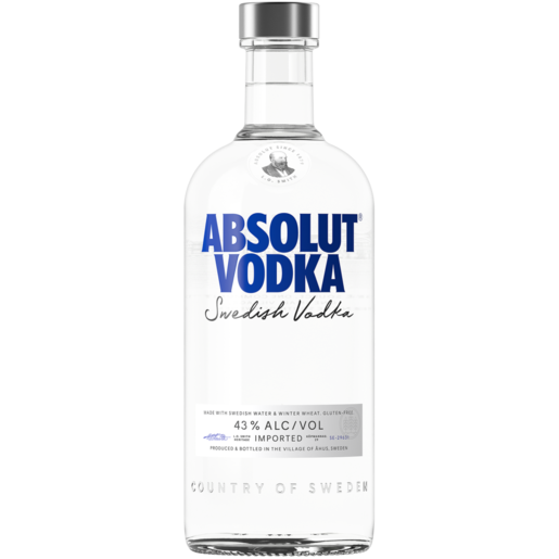 ABSOLUT IMPORTED ORIGINAL VODKA 750ML