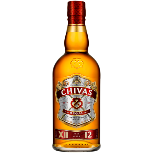 CHIVAS REGAL 12YRS OLD  WHISKEY 750ML