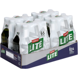 Castle Lite Beer Bottles 24 x 340ml