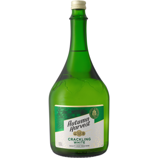 Autumn Harvest Dry White Crackling Wine Bottle 1.5L