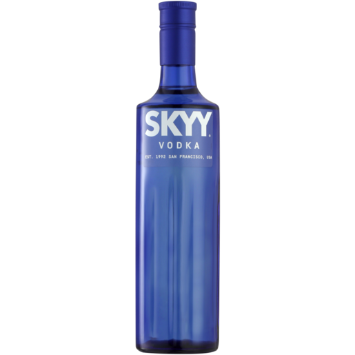 SKYY VODKA BLUE 750ML