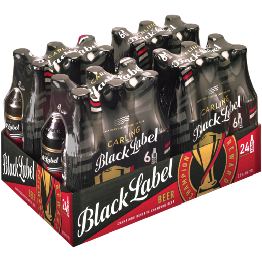 CARLING BLACK LABEL BEER  24 x 330ML