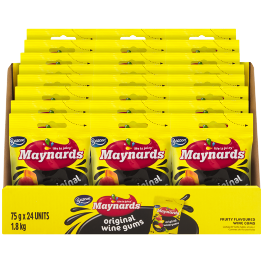 Maynards Original Wine Gums 24 x 75g