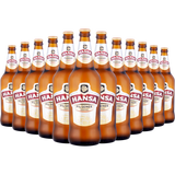 Hansa Pilsener Beer Bottles 12 x 750ml
