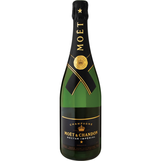 MOET & CHANDON NON VINTAGE NECTAR CHAMPAGNE 750ML