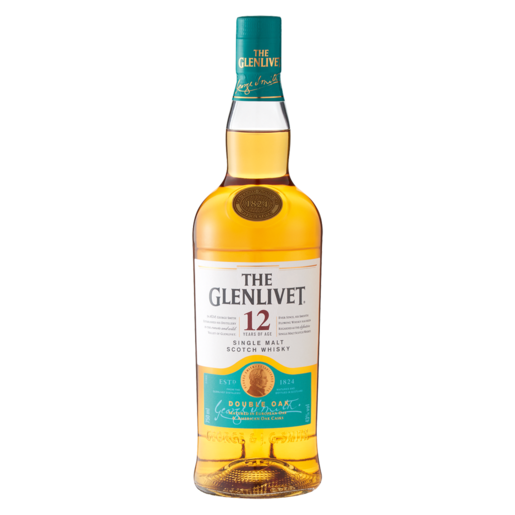 The Glenlivet 12 Year Old Single Malt Scotch Whisky 750ml