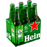 Heineken Premium Larger Beer Bottles 6 x 330ml