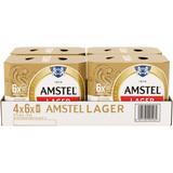 AMSTEL LAGER BEER CAN 24 x 440ML