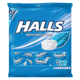 HALLS Mentholyptus Flavoured Lozenges 72 Pack