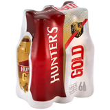 Hunter's Gold Cider Bottles 6 x 330ml