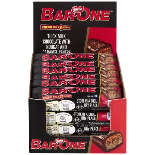 BAR ONE CHOCOLATE BAR 24 x 21g