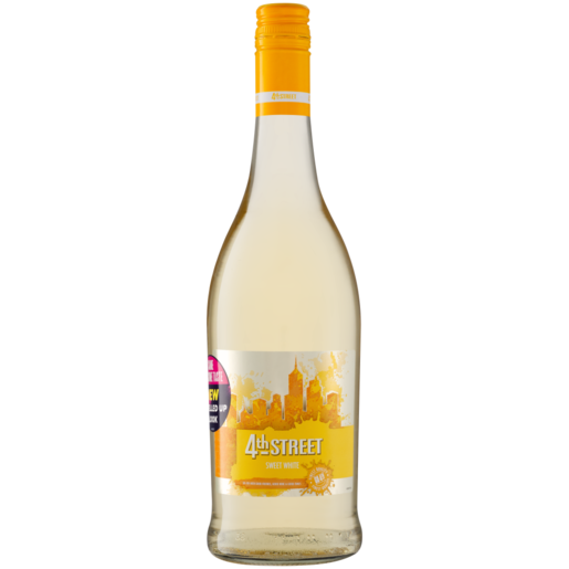 4th Street Sweet White Wine Bottle 750ml