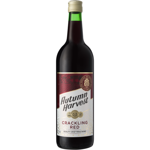 Autumn Harvest Crackling Red Wine Bottle 750ml