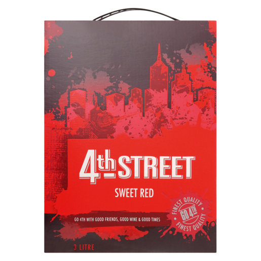 4TH STREET NATURAL SWEET RED WINE 3L