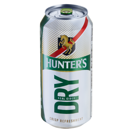 HUNTERS DRY CIDER CAN 24 x 440ML