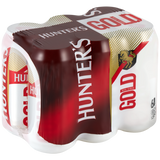 Hunter's Gold Cider Can 6 x 440ml