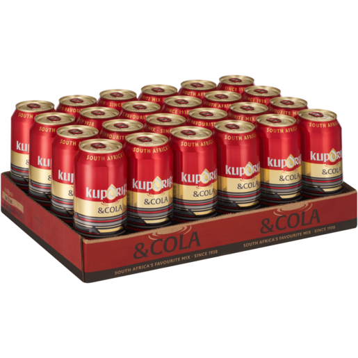 KLIPDRIFT & COLA CAN 24 x 440ml