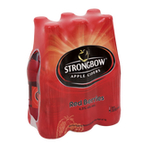 Strongbow Red Berries Apple Cider Bottle 6 x 330ml
