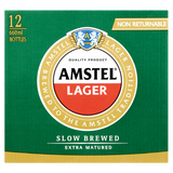 AMSTEL LAGER PURE BEER 12 x 660ML
