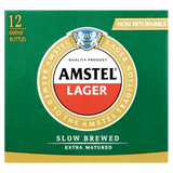 AMSTEL LAGER PURE BEER 12 x 660ML