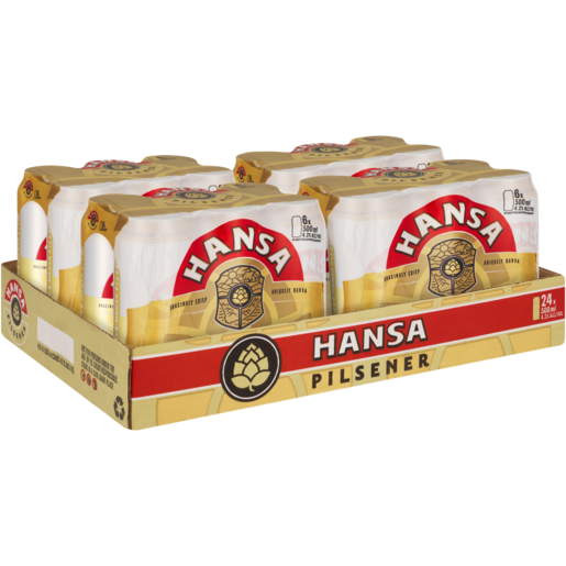 HANSA PILSENER CAN 24 x 500ML