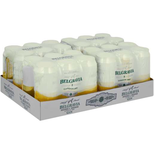 BELGRAVIA GIN & TONIC CAN 24X440ML