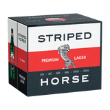 Striped Horse Beer Premium Lager 12 x 600ml