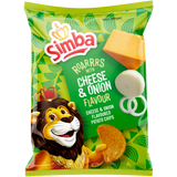 120g x 24 Simba Cheese & Onion Flavoured Potato Chips