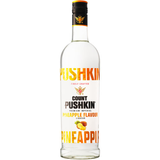 Count Pushkin PineApple Vodka Bottle 750ml