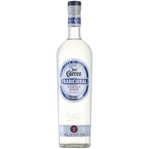 José Cuervo Tradicional Silver Tequila Bottle 750ml