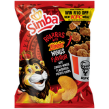 120g x 24 Simba KFC Zinger Wings Flavoured Potato Chips