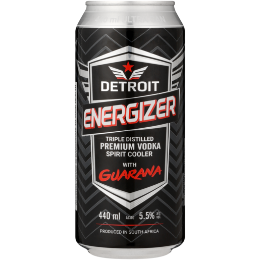DETROIT GUARANA ENERGIZER CANS 24X440ML