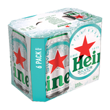 Heineken Silver Beer Cans 6 x 440ml