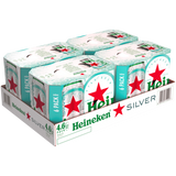Heineken Silver Beer Cans 24 x 440ml