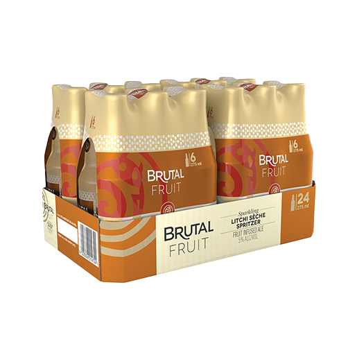 Brutal Fruit Litchi Sechè Sparkling Spritzer 24 x 275 ml