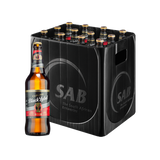 CARLING BLACK LABEL BEER BOTTLE CRATE 12 x 750ML