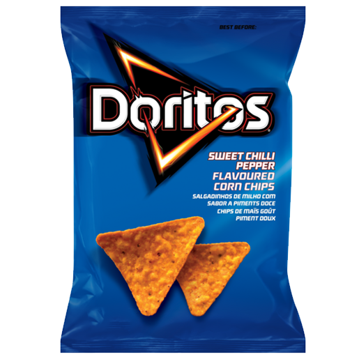 150g x 20 Doritos Sweet Chilli Pepper Flavoured Corn Chips