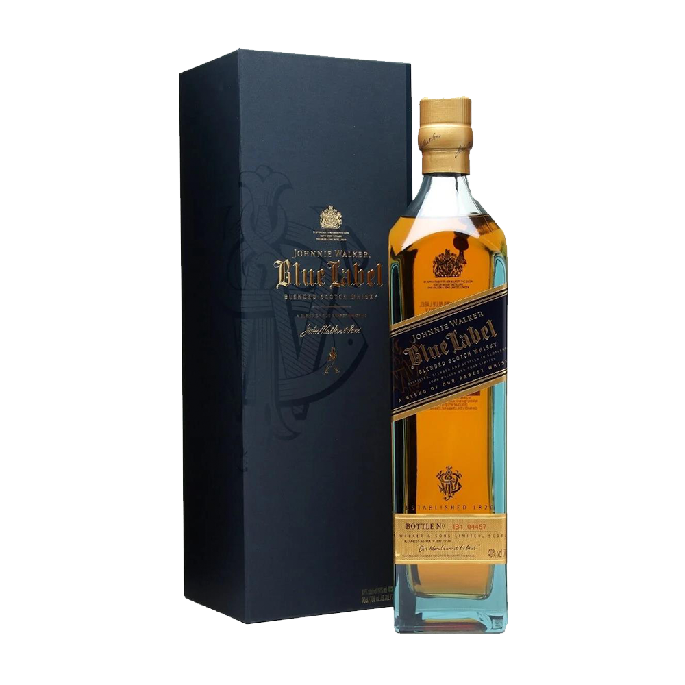 Johnnie Walker Blue Label Blended Scotch Whisky Bottle 750ml