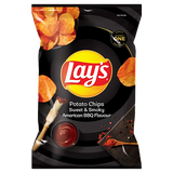 120g x 20 Lay's Sweet & Smoky American BBQ Flavour Potato Chips