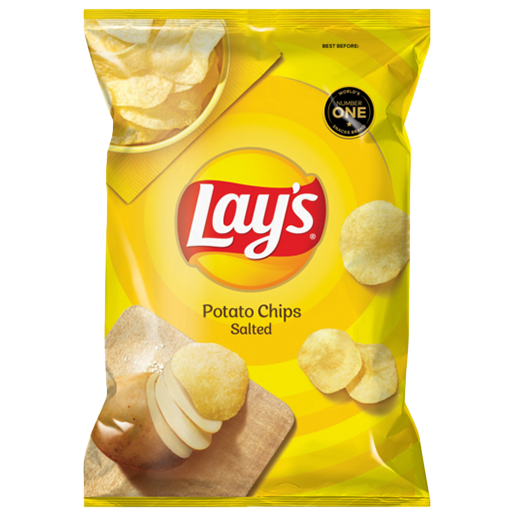 120g x 20 Lay's Salted Potato Chips