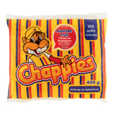 CHAPPIES ASSORTED FRUIT BUBBLEGUM 400g
