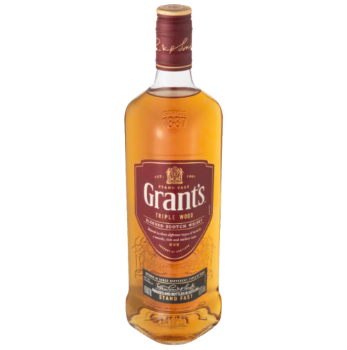 Grant's Triple Wood Blended Whisky Bottle 375ml