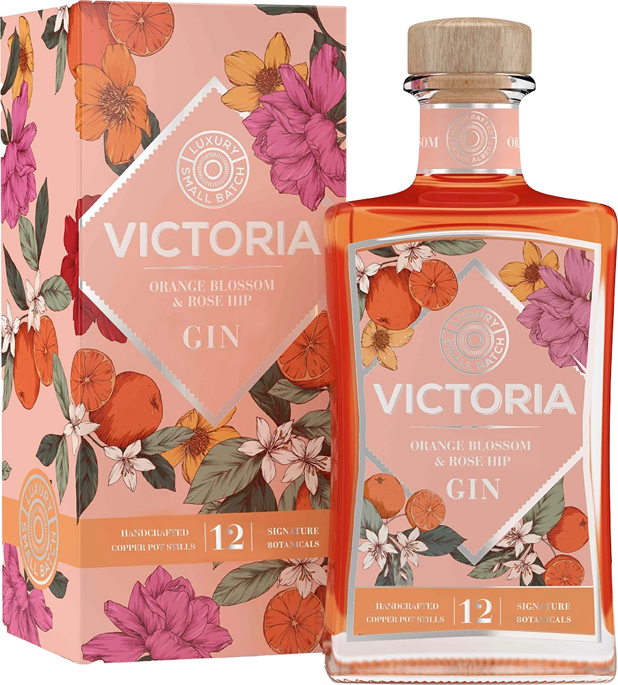 VICTORIA ORANGE BLOSSOM & ROSE HIP GIN 750ml