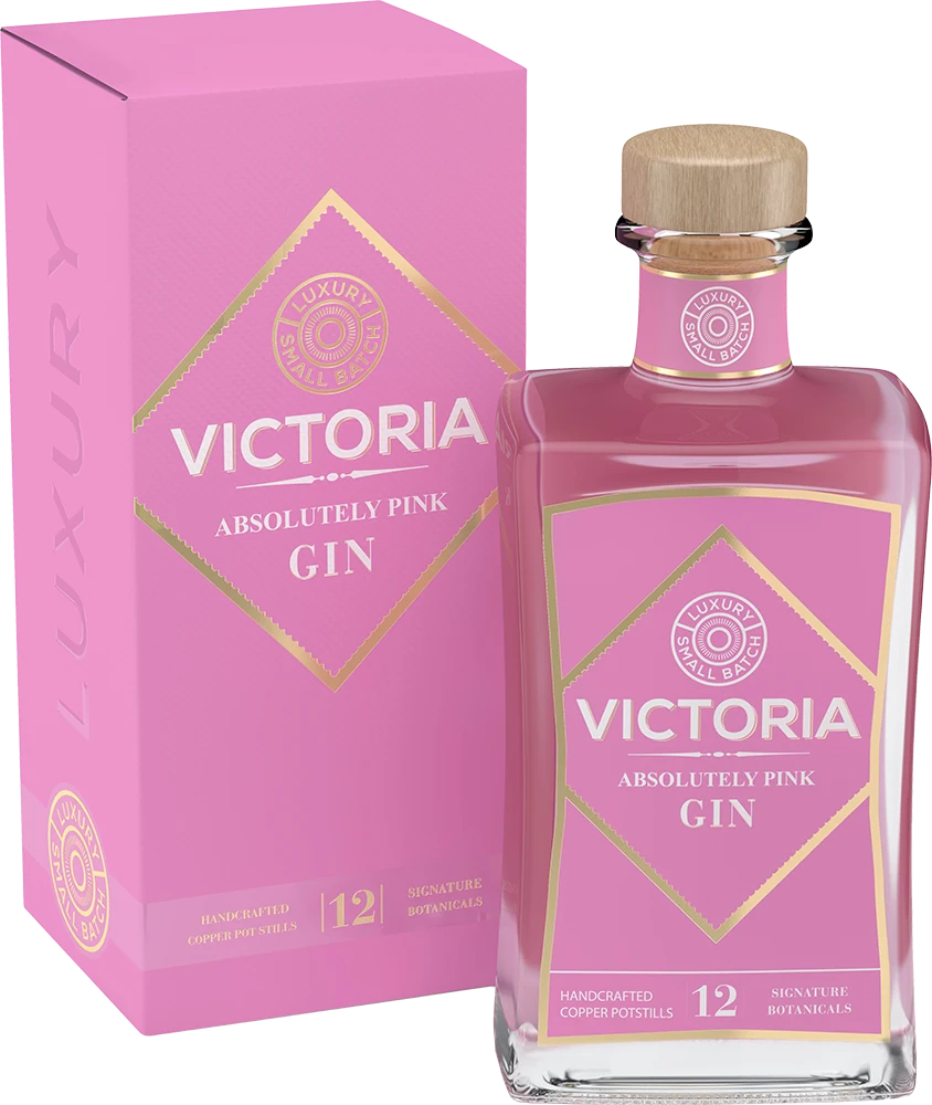 VICTORIA ABSOLUTELY PINK GIN 750ml