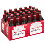 Budweiser Beer Bottles 24 x 330ml