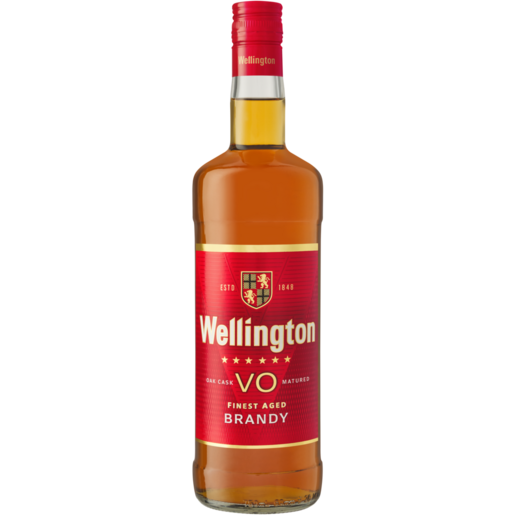 Wellington VO Brandy Bottle 750ml